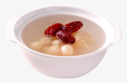 红枣莲子羹汤