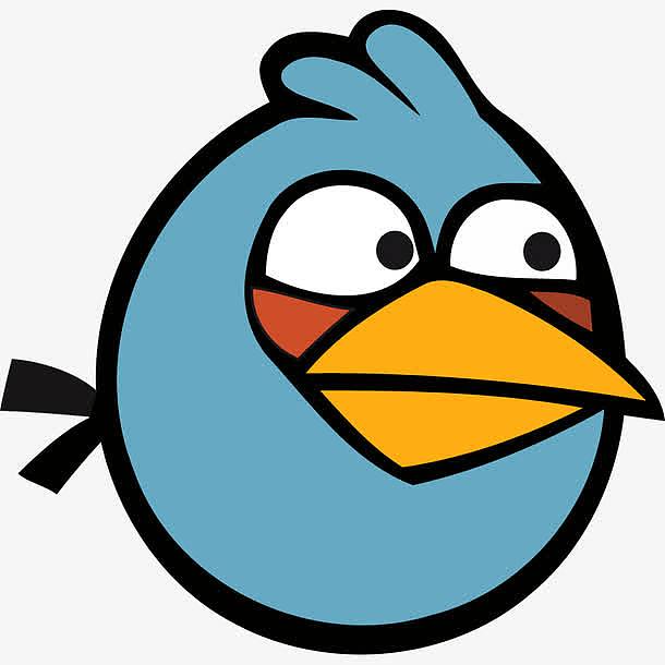 愤怒的小鸟蓝色图标