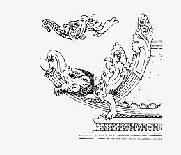 矢量线描藏文化