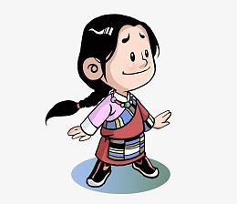 藏族女孩