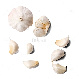 分开的大蒜