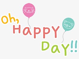 英文版快乐的一天