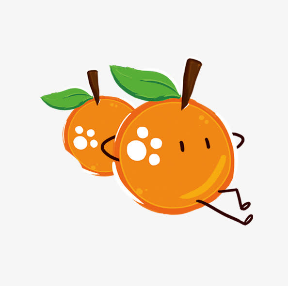 唯美精美卡通可爱桔子