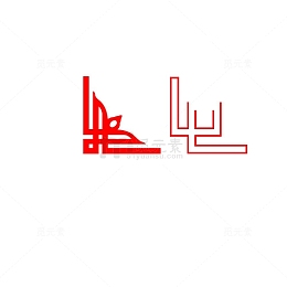 中国风花纹素材