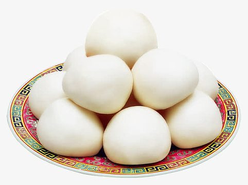 一盘馒头免扣素材