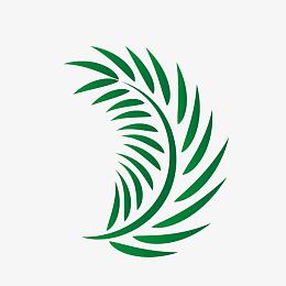 绿色矢量棕榈