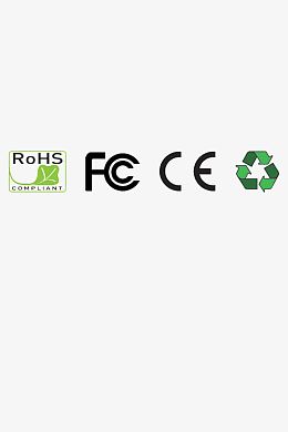 简单设计fcc国际认证标识图