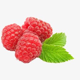 红色覆盆子免抠素材