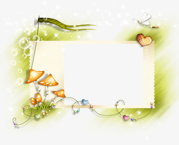 关键词 : 照片相框,卡通相框,绿色相框[声明] 觅元素所有素材为用户