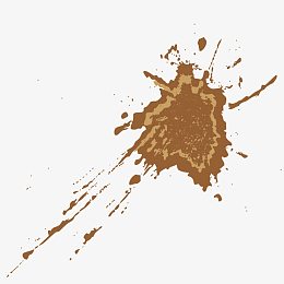 矢量艺术绘画墨汁飞溅物