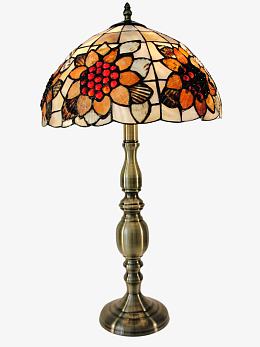 伞形花朵复古台灯