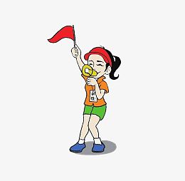 女孩导游