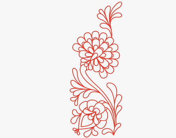 关键词 : 花纹,花,红色,装饰,手绘,中国风,矢量[声明] 觅元素所有素材