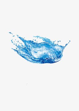 水被泼洒的效果