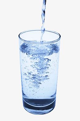 蓝色水杯