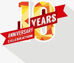 10周年庆典图标