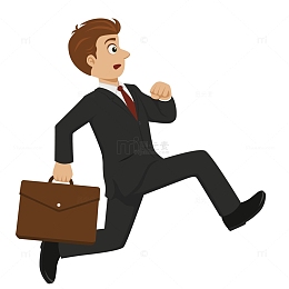 奔跑的上班族