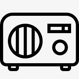 table radio icon