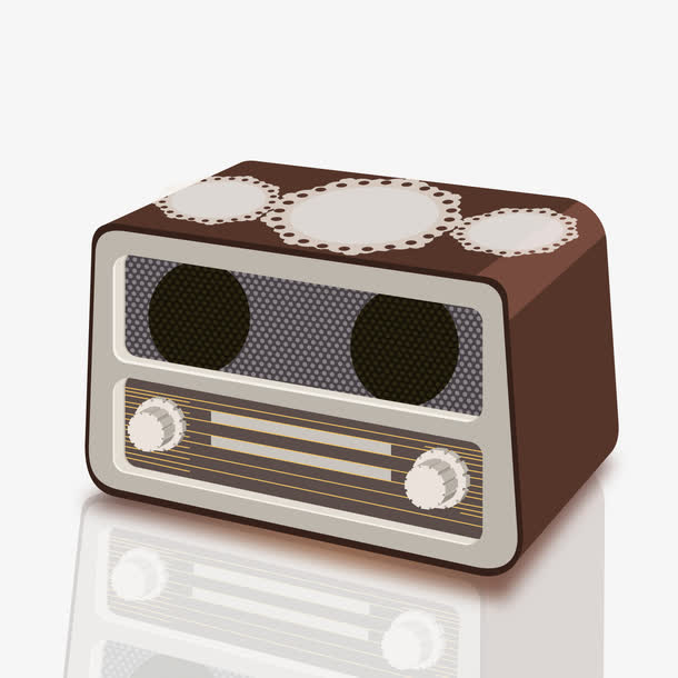 矢量收音机免抠素材免费下载_觅元素51yuansu.com