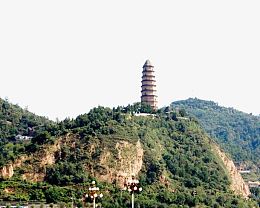 山顶一支塔