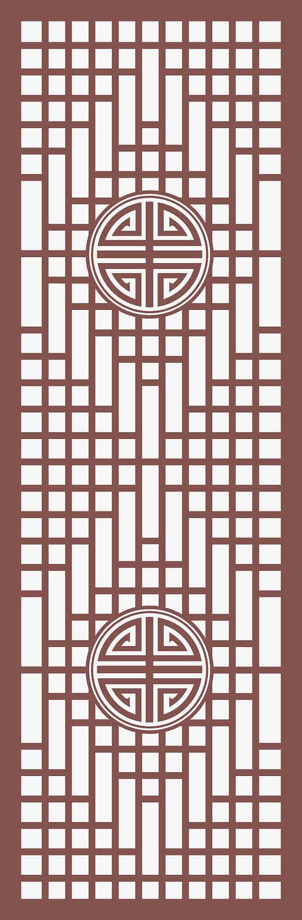 传统窗格花纹