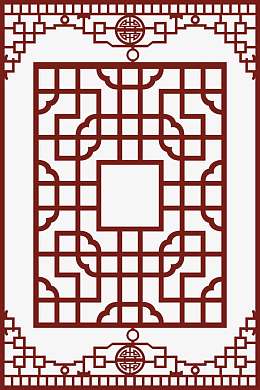 png传统窗格花纹pngpng古典门窗花纹素材pngpng蓝色中式窗纹图案png