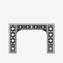 黑色门