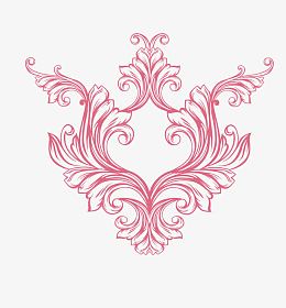 欧式古典花纹