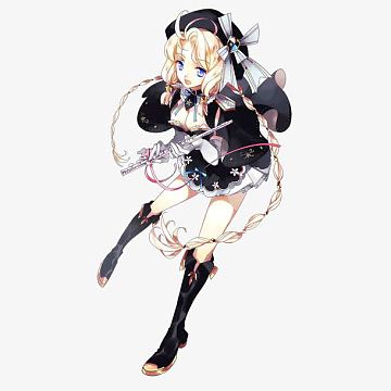 二次元美女素材_二次元美女图片元素-觅元素