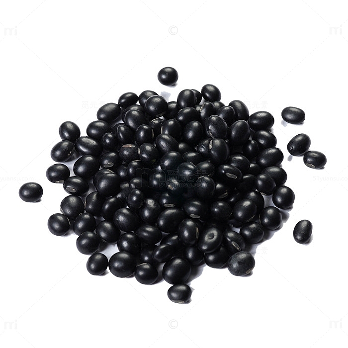 一堆黑豆