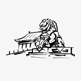 中国著名建筑矢量素材