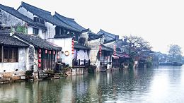 中国浙江西塘风景