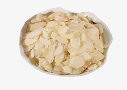 天然食材杏仁片素材
