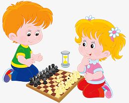 小孩下象棋