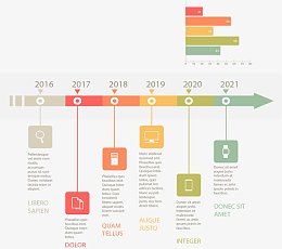 进度箭头时间轴