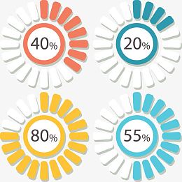 矢量手绘进度条