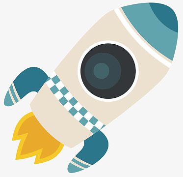 模型火箭飞行图案png小火箭玩具模型图案png科技感建筑物简笔aipng