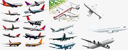 飞机矢量素材