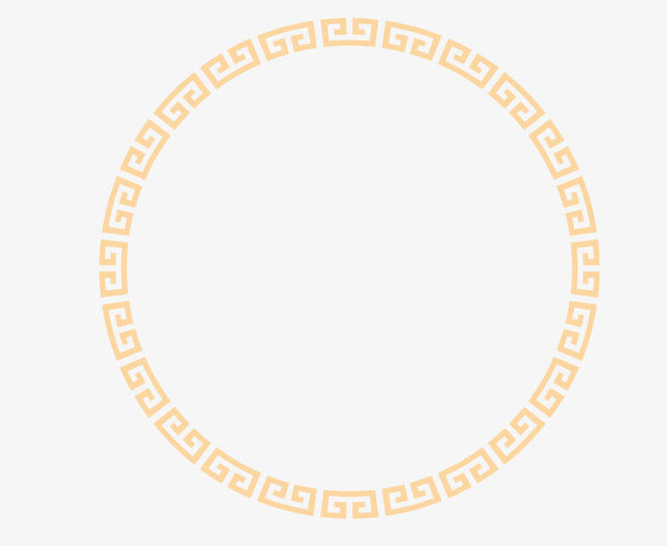 矢量圆形边框png图片