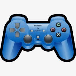 索尼Playstation蓝色图标