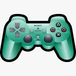 索尼Playstation绿色图标