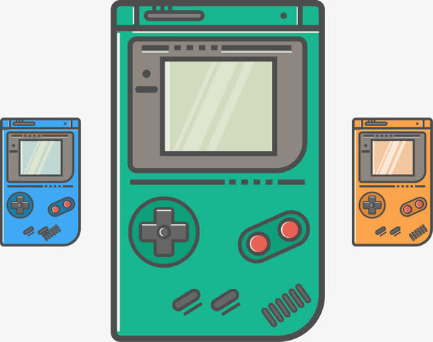 矢量手绘游戏机