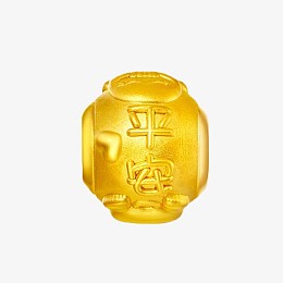 周大福平安黄金转运珠