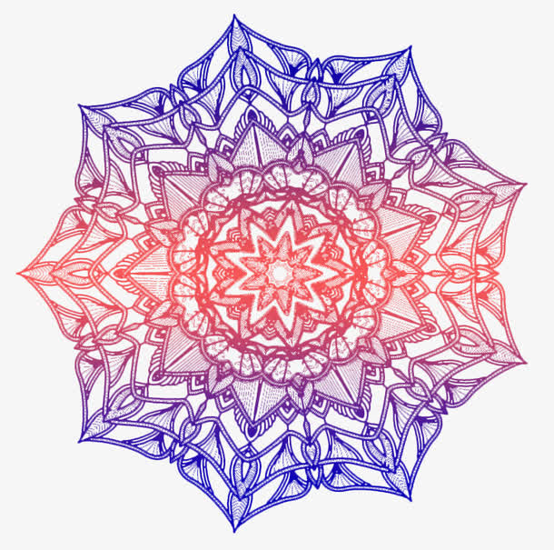 蓝紫色多边形背景图案