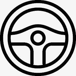 运输方向盘图标
