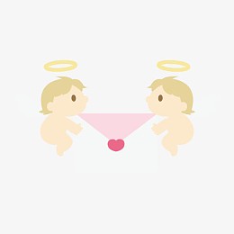 拿着情书的小天使