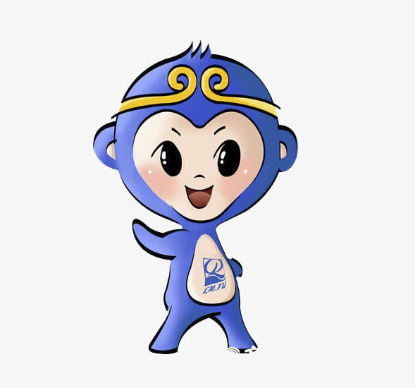 带紧箍咒的蓝色小猴子
