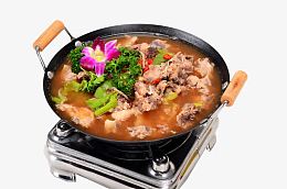 排骨汤锅餐饮美食