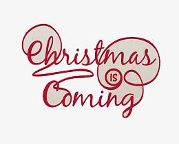 圣诞英文艺术字