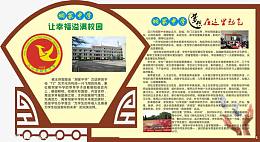 异行背景墙——校园